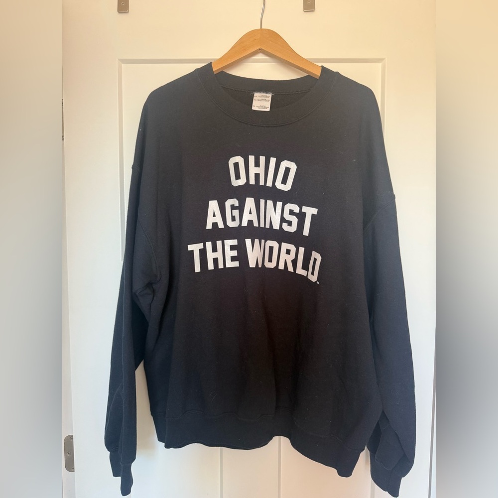 Black Ohio Against The World Sweatshirt and shirts